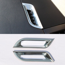 Chrome Dashboard AC Vent Outlet Frame Cover Trim For Land Rover Freelander 2 2008-2015 Accessories Car Styling 2024 - buy cheap