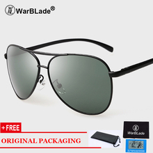 WarBLade Men's Sunglasses Brand Designer Pilot Polarized Male Sun Glasses Eyeglasses gafas oculos de sol masculino For Men 2024 - buy cheap