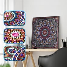 5D Special Shaped Diamond Painting DIY Diamond Embroidery Mandala Flower Plants Rhinestone Cross Stitch Kits Crystal Art Picture 2024 - buy cheap