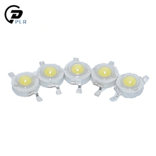 Lámpara LED de alta potencia, 100 Uds., 1W/3W, cuentas de blanco puro/blanco cálido, 300MA, 3,2-3,4 V, 100-120LM, Chip 30mil 2024 - compra barato