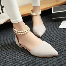 Big Size 11 12 13 high heels sandals women shoes woman summer ladies Bead-pointed sandals lady 2024 - buy cheap