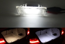 1Pcs WHITE LED Luggage Compartment Footwell Light Lamp for 1-series E81 E82 E87 E88 F20 Foot Lights / Luggage Trunk Lamp set 2024 - buy cheap