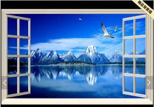 Custom photo wallpaper 3d tv wall papers murals Seaside scenery living room scenery, 3D stereo TV background wall papers 2024 - buy cheap
