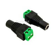 10pcs 5.5x 2.1mm DC Power Female Jack Plug Adapter Connector for cctv camera power adaptor Free Shipping 2024 - buy cheap