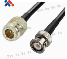 Wholesale 5pcs RF connector N female to BNC male type RG58 Pigtail Cable 50CM Free shipping 2024 - buy cheap