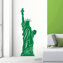 New York  City Decal Wall Sticker Vinyl Stickers Decor Mural Art  Home Decoration Landmark Skyline Statue of liberty Wall Decal 2024 - buy cheap