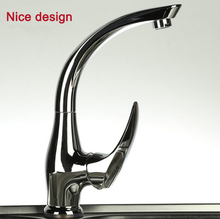 KITCHEN mix hot and cold taps bath kitchen faucet with handle single hole Universal Plumbing 2024 - buy cheap