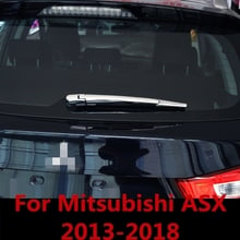 For Mitsubishi ASX 2013-2018 Chrome Plated Rear Wiper Cover car-styling car Window Wiper Decoration Sequins Exterior Accessories 2024 - buy cheap