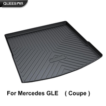 QUEES Custom Fit Cargo Liner Boot Tray Trunk Floor Mat for Mercedes Benz GLE Class Coupe C292 2015 2016 2017 2018 2024 - buy cheap