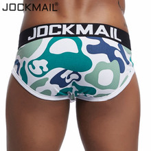 JOCKMAIL 2019 New Sexy Men Underwear Cotton Breathable Men Briefs camouflage print Cueca Male Panties Underpants Briefs green 2024 - buy cheap