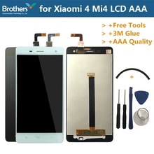 Pantalla LCD para Xiaomi Mi4 pantalla táctil para Xiaomi 4 Mi 4 LCD digitalizador Asamblea partes de reemplazo de teléfono 5 "blanco negro 2024 - compra barato