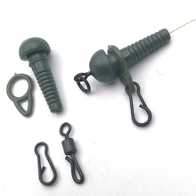 Carp Fishing Tackle Safety Sleeves Solid Rings For Carp Hooks Quick Change Swivels Connector Terminal Tackle 2024 - buy cheap