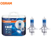 OSRAM H4 12V 60/55W 5000K 62193CBA COOL BLUE Advance Xenon Mega White Halogen Bulb Car Headlight Hi/lo Beam 50% More Light 2pcs 2024 - buy cheap