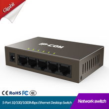 Switch de rede ethernet, 5 portas, 1000mbps, hub lan, duplex automático mdi/mdix, 5 portas, gigabit, desktop 2024 - compre barato