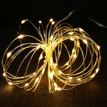 2 M Guirlanda Decorativo Fio de Cobre de Luz Festa de Casamento Decoração de Natal LED String Bateria Operado Luzes De Fadas 7Z MM257 2024 - compre barato