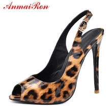 Anmairon sandálias básicas femininas, sapatos de salto casual, slip-on, tamanhos 34-42 ly929 2024 - compre barato