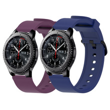 20mm de silicona para Samsung Gear deporte s2 clásico banda huami amazfit bip Correa galaxy Watch 42mm pebble time huawei watch 2 2024 - compra barato