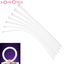 4.5/5.5/6.5/7.5/8.5/9.5/11.5mm Male Silicone Catheter Penis Plug Stretching Chastity Device Urethral Dilators Urethral Sounds 2024 - buy cheap