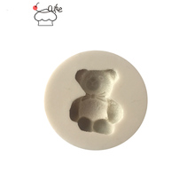 Aouke-moldes de silicona con botones de azúcar de oso, herramientas de decoración de tartas, molde para pasta de goma y chocolate 010018 2024 - compra barato