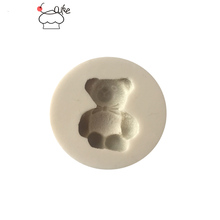 Aouke Molds Bear Sugar Buttons silicone mold fondant mold cake decorating tools chocolate gumpaste mold 010018 2024 - buy cheap