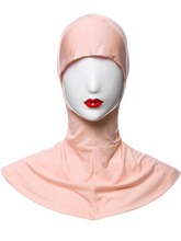 Jersey suave de modal H1149, ropa interior ninja de gran tamaño, mini bufanda hijab musulmana, entrega rápida, puede elegir los colores, se puede abrir en la espalda 2024 - compra barato