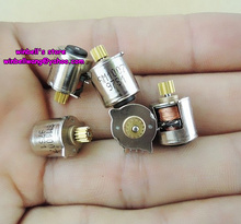 10pcs/lot,  10.2*10.2mm 10mm stepping motor with copper gear 2-phase 4-wire~ 2024 - buy cheap
