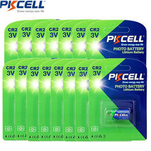 15 tarjetas PKCELL CR2 15270 CR15H270 3V 850mAh CR2 3V batería de litio, 15 unidades 2024 - compra barato