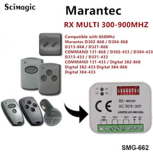 Marantec D302, D304 совместимый пульт дистанционного управления 433 МГц-868 МГц гаражные ворота пульт дистанционного управления приемник 2024 - купить недорого