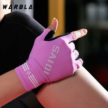 1 Pair Sports Gloves Men Half Finger Anti Slip Outdoor Sport Gloves Guantes Gym Body Building Training Fitness Gloves WBL 2024 - buy cheap