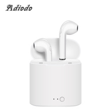 Double Bluetooth Earphone Hands free Earpieces i7s tws Earbuds Wireless Headset for phone iPhone Android 2024 - buy cheap