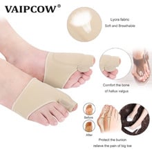 2Pcs=1Pair Toe Separator Hallux Valgus Bunion Corrector Orthotics Insoles Feet Bone Thumb Adjuster Comfortable Shoes Orthotic 2024 - buy cheap