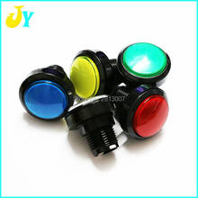 1 PCS 46mm 12V LED Illuminated Push Button Round Arcade button switch Arcade Video Game Arcade cabinet Accessories 2024 - buy cheap