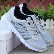 2019 Spring New Men Shoes Lace-up Breathable Comfortable Running Footwear Lightweight Casual Shoes Male Tenis Masculino Sneakers 2024 - buy cheap