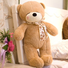 about 60cm lovely light brown bear plush toy squinting eyes teddy bear soft doll Christmas gift s2575 2024 - buy cheap