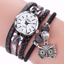 Женские кварцевые наручные часы Montre Femme, кожаные часы-браслет с намоткой, женские роскошные часы, Новое поступление, нарядные часы P40 2024 - купить недорого