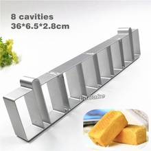 Latest thick 2.8cm 8 cavities aluminum alloy pineapple cake pie cookie biscuit cutter fondant mould for DIY kitchen baking tools 2024 - buy cheap