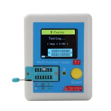 LCR-T7 Новый тестер транзисторов TFT диодный триодный измеритель емкости LCR ESR Meter 2024 - купить недорого