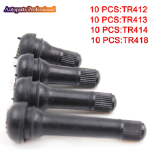 40 pçs/lote tr412 + tr413 tr414 tr418 pneu válvula de borracha haste atv, cortador de grama, trator jardim plug haste 2024 - compre barato