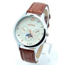 High Quality Three Eyes Leather Watches Men Top Brand Relogio Masculino Men Sports Clock Quartz Wrist Watches londa-15 2024 - buy cheap