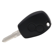 HAUSNN 2 кнопки дистанционного ключа оболочки VAC102 лезвие чехол Fob для Renault Megan Modus Clio Modus Kangoo Logan Sandero Duster 2024 - купить недорого