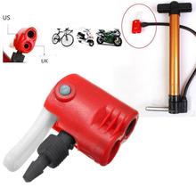Youthful Style Bicycle Bike Equipments Cycle Tyre Tube Replacement Dual Head Air Pump Adapter Valve Useful Outdoor Tyre Pump 2024 - buy cheap