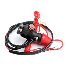 Universal Boat Outboard Engine Motor Kill Stop Switch Safety Tether Lanyard Motorcycle Accessories Motorcycle Switches #0919 2024 - buy cheap