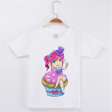 Girls Princess T Shirts Cotton Hot Sale Short Sleeve O-Neck Child T-Shirt Lovely Printed Kids T Shirt Children Clothing Tops Tee 2024 - buy cheap