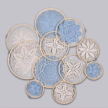 DIY Large Doily Lace Dream Catcher Set Wedding Home Background Decoration Bohemian Style Wall Hanging Dreamcatcher Ornamets 2024 - buy cheap