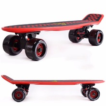 2019 г., Модернизированная Пастельная цветная доска для скейтборда mini cruiser, четырехколесный уличный Лонгборд в стиле pnny с колесами 2024 - купить недорого