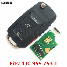 QCONTROL Car Remote Key DIY for VW/VOLKSWAGEN Beetle/Golf/Passat/Jetta 1J0959753T/5FA008410-30 315MHz 2024 - buy cheap