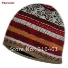 Promotional brand wool beanie hat, jacquard knit winter hat, KM 0626-03 Red hut 2024 - buy cheap