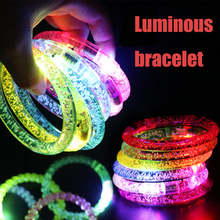 1pc Luminous Bracelet led Light up Toys for Girls Party Flashing Bracelets Kids Birthday Gift Novelty Glowing Toys for Children 2024 - buy cheap