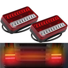 2PCs 20 LED 12V Tail Light Waterproof Car Truck Trailer Camper Stop Rear Reverse Indicator Lights Turn Signal Lamp 2024 - buy cheap