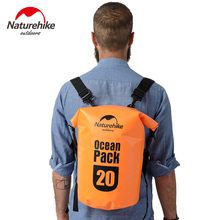 Naturehike acampamento pacote oceano ao ar livre saco seco 20l 30l impermeável mochila rio trekking caminhadas saco dos homens ao ar livre sacos 2024 - compre barato